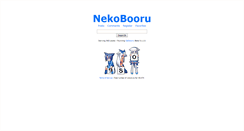 Desktop Screenshot of neko.booru.org