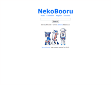 Tablet Screenshot of neko.booru.org