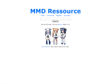 Tablet Screenshot of mmdressource.booru.org