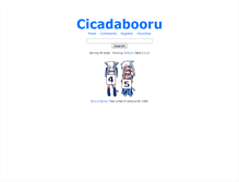 Tablet Screenshot of cicada.booru.org