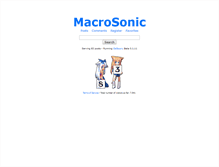 Tablet Screenshot of macrosonic.booru.org